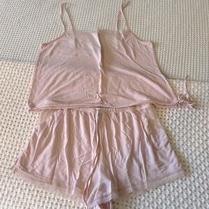 Victoria’s Secret Cotton Lace Pajamas